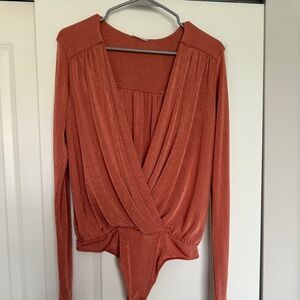 *NEW WITH TAGS* Free People Coral Bodysuit - Size M